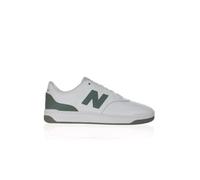 NEW BALANCE BB80, Sneaker Hombre, Blanco y Verde, 38.5 EU