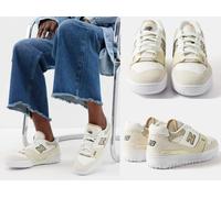 New Balance BBW550SK 550 Zapatillas De Suede Y Malla Nuevas 36,5