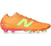New Balance - Bota de fútbol Tekela Elite Low Laced FG V5, Unisex, Hot Mango, 9 USA