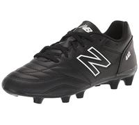 New Balance Boy's 442 V2 Academy FG Junior Soccer Shoe, Black/White, 11 Wide Little Kid