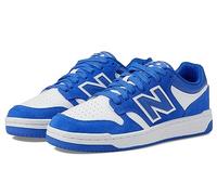 New Balance Boy's 480 V1 Lace-Up Sneaker, Marine Blue/White, 5.5 Big Kid