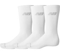 New Balance - Calcetines Performance Basic Crew (3 Pares), Unisex, White, M [38 - 42]