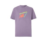 new balance Camiseta 'Classic' aqua / amarillo / lila / naranja oscuro M aqua / amarillo / lila / naranja oscuro