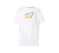 new balance Camiseta 'Classic' ecru / azul claro / oliva / naranja M EUR