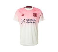 new balance Camiseta de fútbol 'Bayer 04 Away' rosa / rojo / negro / blanco L rosa / rojo / negro / blanco