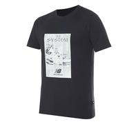 New Balance Camiseta de Manga Corta Hombre Essentials Negro - Marca EAN: 0197375341569 - Talla: L