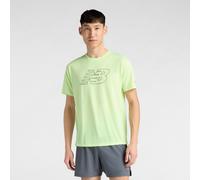new balance Camiseta funcional 'Essential' antracita / manzana L antracita / manzana