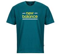 New Balance Camiseta LINEAR LINES T-SHIRT in Verde EU XXL
