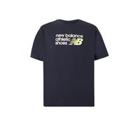 new balance Camiseta navy / amarillo / blanco S EUR