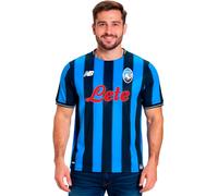 New Balance - Camiseta oficial Atalanta Primera Equipación 2025-2026, Unisex, Blue, M