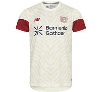 New Balance - Camiseta oficial Bayer Leverkusen Pre-Match 2025-2026, Unisex, Beige, M