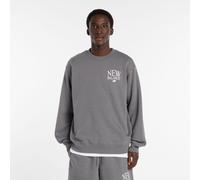 new balance Camiseta 'Reimagined Fleece Crew' gris / gris claro XL gris / gris claro