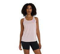 New Balance Camiseta sin Mangas Impact Run 22 para Mujer, Azúcar Rosa Jaspeado, M