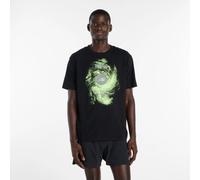new balance Camiseta 'Vortex Performance' gris oscuro / verde claro / negro XS EUR