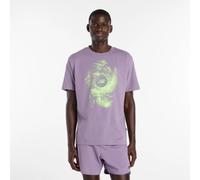 new balance Camiseta 'Vortex Performance T-Shirt' verde claro / lila L EUR