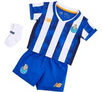 New Balance - Conjunto FC Porto Primera Equipación 2024-2025 Bebé, Unisex, Blue-White, 3-6M