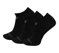 New Balance Cotton No Show Socks, Negro, L (41-46 EU) Unisex-Adult