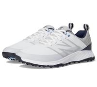 New Balance Fresh Foam Contend V2, Zapatos de Golf Hombre, Blanco/Azul, 46.5 EU Ancho