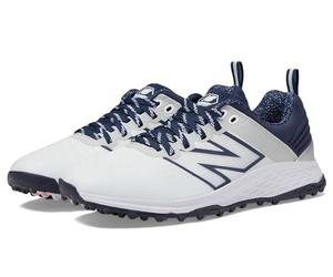 New Balance Fresh Foam Contend V2 - Zapatos de Golf para Mujer, Blanco/Azul Marino, 40 EU