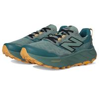 New Balance Fresh Foam X Hierro V9 - Tenis de Correr para Hombre, Enebro Oscuro/Negro/Albaricoque seco, 46.5 EU