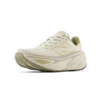 New Balance Fresh Foam X More V5 - Tenis de correr para mujer, Lino/gres/dorado metálico, 10.5 Wide