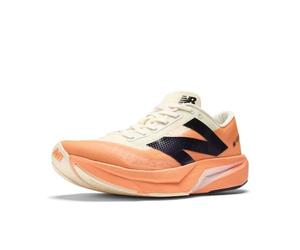 New Balance FuelCell Rebel V4 - Tenis de Correr para Hombre, Hot Mango/Angora/Negro, 45 EU