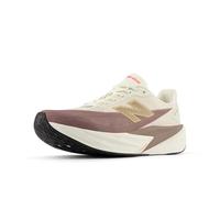 New Balance FuelCell Rebel V5 - Tenis de Correr para Mujer, Angora/Earth Shadow/Sea Salt, 41 EU