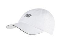 New Balance Gorra unisex Pro Run de 6 paneles, para hombre y mujer, talla única, blanco, Talla única