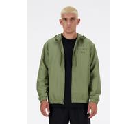 New Balance Iconic Collegiate Graphic Full Darkoliv Talla: L | Chaquetas Outlet | Hombre