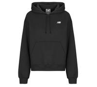 New Balance Jersey SMALL LOGO HOODIE in Negro EU S