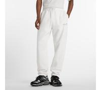 New Balance Linear Graphic Fleece Pants blanco S