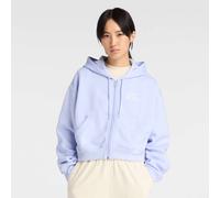 New Balance Linear Heritage Fleece Full Zip azul L