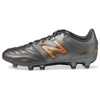 New Balance Men's 442 V2 Team FG Soccer Shoe, Silver/Graphite/Copper, 12.5
