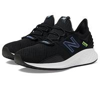 New Balance Men's Fresh Foam Roav V1 Running Shoe, Black/White, 11.5