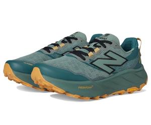 New Balance Men's Fresh Foam X Hierro V9 Trail Running Shoe, Dark Juniper/Black/Dried Apricot, 8.5