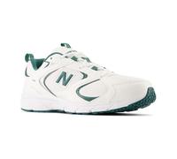 NEW BALANCE 408, Sneaker Hombre, Blanco y Verde, 40 EU