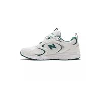 NEW BALANCE 408, Sneaker Hombre, Blanco y Verde, 44 EU