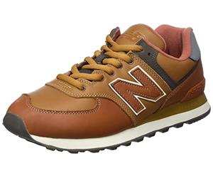 New Balance ML574OMA, Mens Sneakers, Brown, 45,5 EU