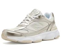 New Balance Mujer 603, Lino/Dorado Claro Metálico, 7.5