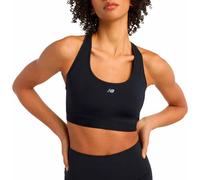 New Balance - NB Essential Run Bra Black para Mujer - Talla L - Negro Negro L