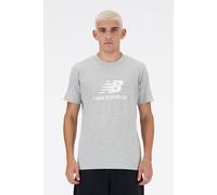 New Balance Nb Essentials Logo T-shirt In Grey Talla: L | Camisetas con Decoración Impresa Outlet | Hombre | Gris