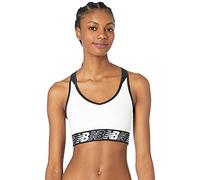 New Balance NB Pace Bra 3.0, Mujer, Blanco, XS