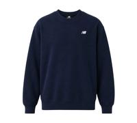 new balance Sudadera 'Essentials' azul oscuro / blanco XL azul oscuro / blanco