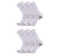 New Balance Performance Cushioned Crew Socks - 6 & 12 Pairs - Moisture Wicking Crew 6 pares Unisex adulto