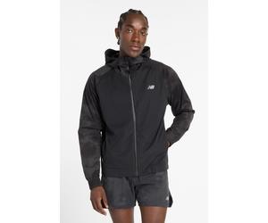 New Balance Premium Printed Jacket In Black Talla: S | Chaquetas Finas Outlet | Hombre | Negro