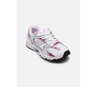 New Balance Unisex Niño 530 Bungee (niño pequeño), Blanco/Rosa Azúcar, 13 Little Kid