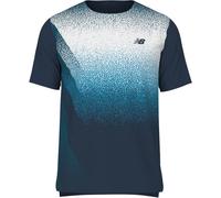 New Balance - Ropa para trail running - Race Day Ultra Light Printed T-Shirt Altitude - Talla S - Azul Azul S