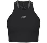 NEW BALANCE Rc Elite Storage Crop Tank W - Mujer - Negro - talla M- modelo 2026