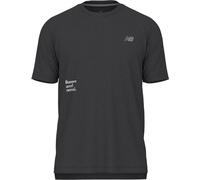 New Balance - Ropa para trail running - Athletics Graphic T-Shirt Black - Talla L - Negro Negro L