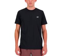 new balance Camiseta funcional 'Essentials Run' negro / blanco S negro / blanco